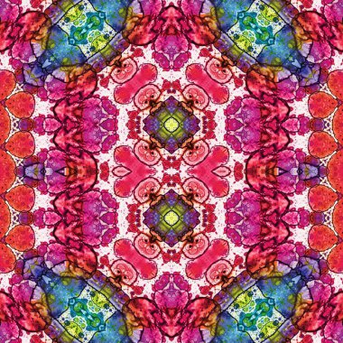 Kusursuz kaotik şablon. Kusursuz soyut doku. Etnik doku. Yaratıcı arkaplan