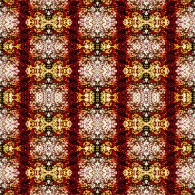 Kusursuz kaotik şablon. Kusursuz soyut doku. Etnik doku. Yaratıcı arkaplan