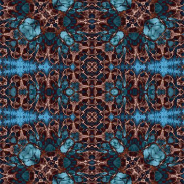 Kusursuz kaotik şablon. Kusursuz soyut doku. Etnik doku. Yaratıcı arkaplan