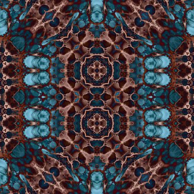 Kusursuz kaotik şablon. Kusursuz soyut doku. Etnik doku. Yaratıcı arkaplan