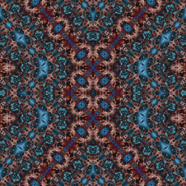 Kusursuz kaotik şablon. Kusursuz soyut doku. Etnik doku. Yaratıcı arkaplan