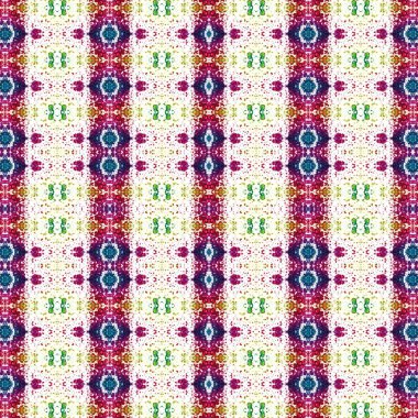 Kusursuz kaotik şablon. Kusursuz soyut doku. Etnik doku. Yaratıcı arkaplan