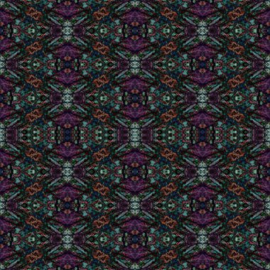 Kusursuz kaotik şablon. Kusursuz soyut doku. Etnik doku. Yaratıcı arkaplan