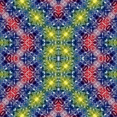 Kusursuz kaotik şablon. Kusursuz soyut doku. Etnik doku. Yaratıcı arkaplan