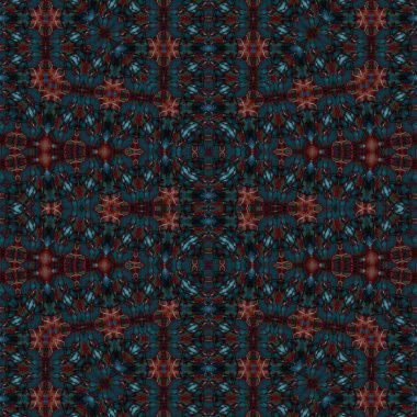 Kusursuz kaotik şablon. Kusursuz soyut doku. Etnik doku. Yaratıcı arkaplan