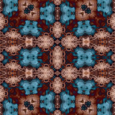 Kusursuz kaotik şablon. Kusursuz soyut doku. Etnik doku. Yaratıcı arkaplan