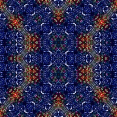 Kusursuz kaotik şablon. Kusursuz soyut doku. Etnik doku. Yaratıcı arkaplan