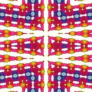 Kusursuz kaotik şablon. Kusursuz soyut doku. Etnik doku. Yaratıcı arkaplan