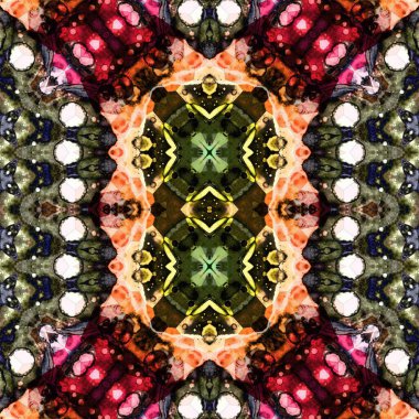 Kusursuz kaotik şablon. Kusursuz soyut doku. Etnik doku. Yaratıcı arkaplan