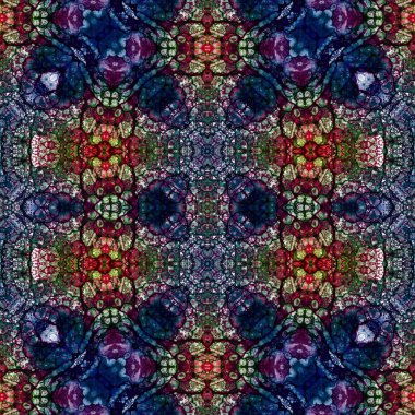 Kusursuz kaotik şablon. Kusursuz soyut doku. Etnik doku. Yaratıcı arkaplan