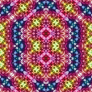 Kusursuz kaotik şablon. Kusursuz soyut doku. Etnik doku. Yaratıcı arkaplan