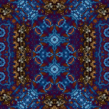 Kusursuz kaotik şablon. Kusursuz soyut doku. Etnik doku. Yaratıcı arkaplan