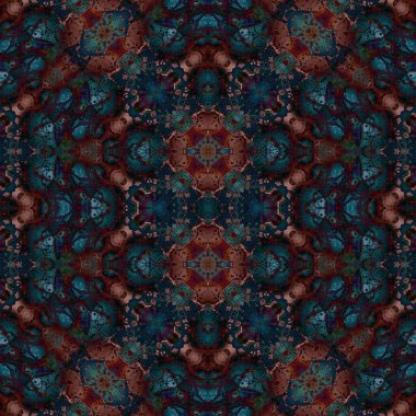 Kusursuz kaotik şablon. Kusursuz soyut doku. Etnik doku. Yaratıcı arkaplan