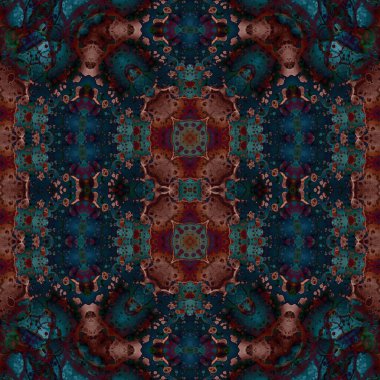 Kusursuz kaotik şablon. Kusursuz soyut doku. Etnik doku. Yaratıcı arkaplan