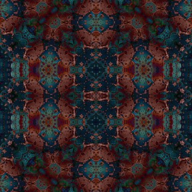 Kusursuz kaotik şablon. Kusursuz soyut doku. Etnik doku. Yaratıcı arkaplan