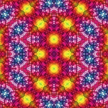 Kusursuz kaotik şablon. Kusursuz soyut doku. Etnik doku. Yaratıcı arkaplan