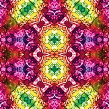 Kusursuz kaotik şablon. Kusursuz soyut doku. Etnik doku. Yaratıcı arkaplan