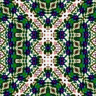 Kusursuz kaotik şablon. Kusursuz soyut doku. Etnik doku. Yaratıcı arkaplan