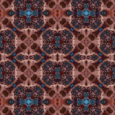 Kusursuz kaotik şablon. Kusursuz soyut doku. Etnik doku. Yaratıcı arkaplan