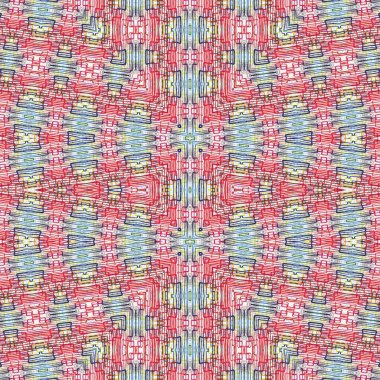 Kusursuz kaotik şablon. Kusursuz soyut doku. Etnik doku. Yaratıcı arkaplan