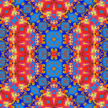 Kusursuz kaotik şablon. Kusursuz soyut doku. Etnik doku. Yaratıcı arkaplan