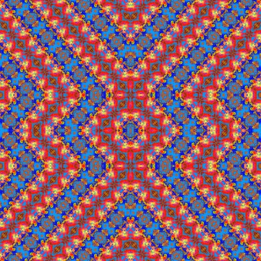 Kusursuz kaotik şablon. Kusursuz soyut doku. Etnik doku. Yaratıcı arkaplan