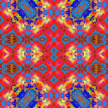 Kusursuz kaotik şablon. Kusursuz soyut doku. Etnik doku. Yaratıcı arkaplan