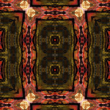 Kusursuz kaotik şablon. Kusursuz soyut doku. Etnik doku. Yaratıcı arkaplan