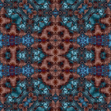 Kusursuz kaotik şablon. Kusursuz soyut doku. Etnik doku. Yaratıcı arkaplan