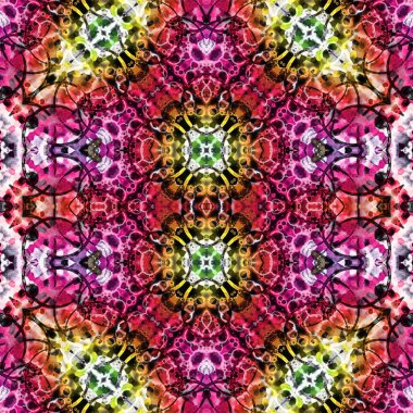 Kusursuz kaotik şablon. Kusursuz soyut doku. Etnik doku. Yaratıcı arkaplan