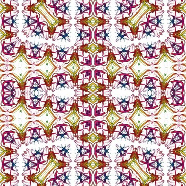 Kusursuz kaotik şablon. Kusursuz soyut doku. Etnik doku. Yaratıcı arkaplan