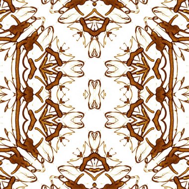 Kusursuz kaotik şablon. Kusursuz soyut doku. Etnik doku. Yaratıcı arkaplan