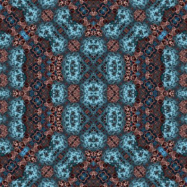 Kusursuz kaotik şablon. Kusursuz soyut doku. Etnik doku. Yaratıcı arkaplan