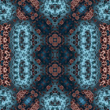 Kusursuz kaotik şablon. Kusursuz soyut doku. Etnik doku. Yaratıcı arkaplan