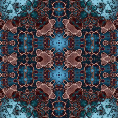 Kusursuz kaotik şablon. Kusursuz soyut doku. Etnik doku. Yaratıcı arkaplan