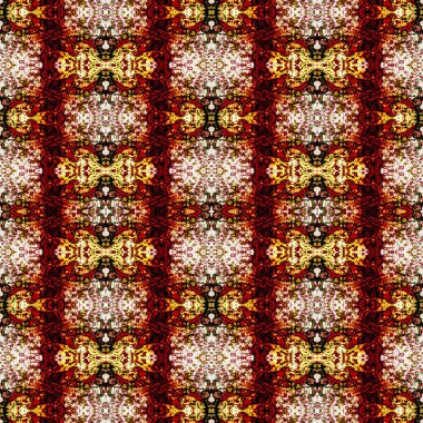 Kusursuz sanat modeli. Kusursuz sanat soyut arka plan. Etnik doku. Kaleydoskop