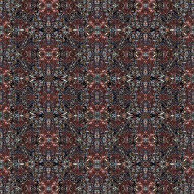 Kusursuz sanat modeli. Kusursuz sanat soyut arka plan. Etnik doku. Kaleydoskop arkaplanı