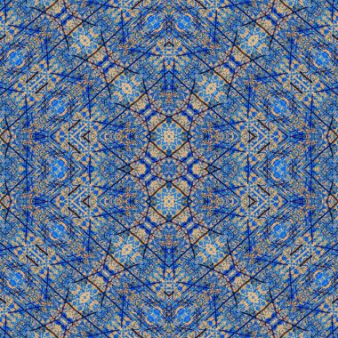 Kusursuz sanat modeli. Kusursuz sanat soyut arka plan. Etnik doku. Kaleydoskop arkaplanı