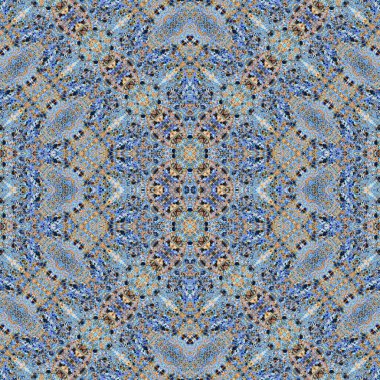 Kusursuz sanat modeli. Kusursuz sanat soyut arka plan. Etnik doku. Kaleydoskop arkaplanı