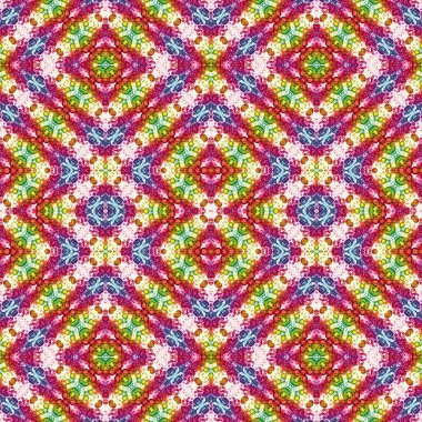 Kusursuz sanat modeli. Kusursuz sanat soyut arka plan. Etnik doku. Kaleydoskop