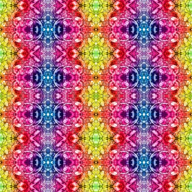 Kusursuz sanat modeli. Kusursuz sanat soyut arka plan. Etnik doku. Kaleydoskop