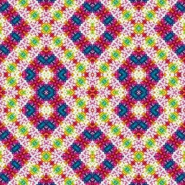 Kusursuz sanat modeli. Kusursuz sanat soyut arka plan. Etnik doku. Kaleydoskop