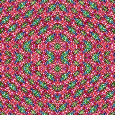 Kusursuz sanat modeli. Kusursuz sanat soyut arka plan. Etnik doku. Kaleydoskop