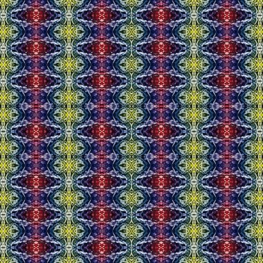 Kusursuz sanat modeli. Kusursuz sanat soyut arka plan. Etnik doku. Kaleydoskop