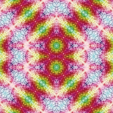 Kusursuz sanat modeli. Kusursuz sanat soyut arka plan. Etnik doku. Kaleydoskop