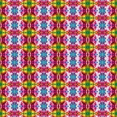 Kusursuz sanat modeli. Kusursuz sanat soyut arka plan. Etnik doku. Kaleydoskop arkaplanı