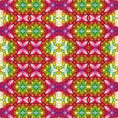 Kusursuz sanat modeli. Kusursuz sanat soyut arka plan. Etnik doku. Kaleydoskop