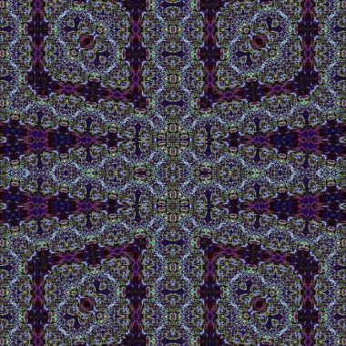 Kusursuz sanat modeli. Kusursuz sanat soyut arka plan. Etnik doku. Kaleydoskop