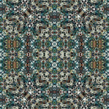 Kusursuz sanat modeli. Kusursuz sanat soyut arka plan. Etnik doku. Kaleydoskop arkaplanı