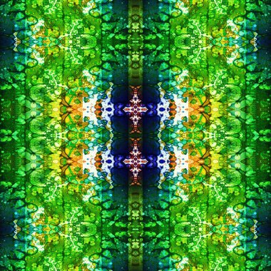 Kusursuz sanat modeli. Kusursuz sanat soyut arka plan. Etnik doku. Kaleydoskop